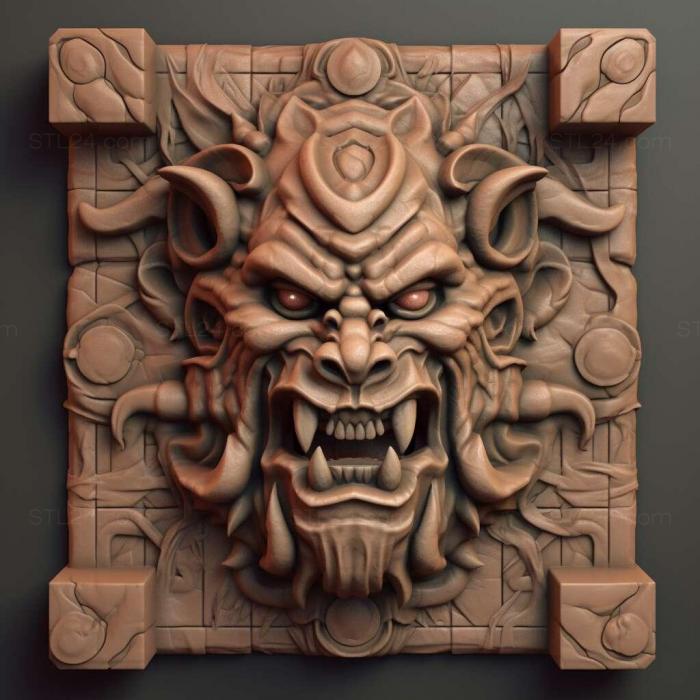 Games (Dungeon Keeper 3, GAMES_11251) 3D models for cnc